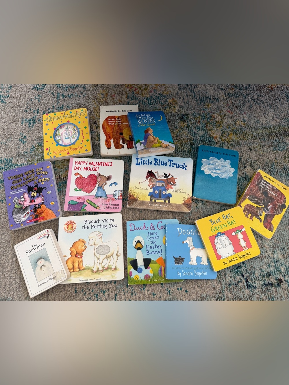 Assorted Children's Board Books - Colorful Mix